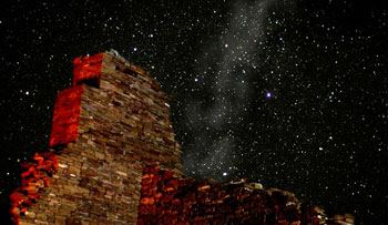 Stars over Chaco Canyon